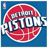 Lets Party By Amscan Detroit Pistons Basketball - Lunch Napkins
