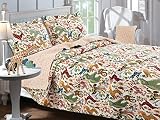 Greenland Home Safari Park Quilt Set, 2 Piece, Twin