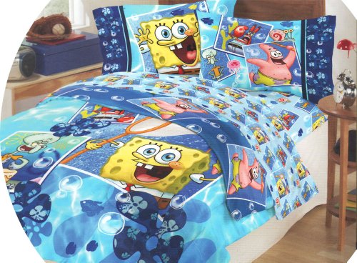 Nickelodeon Spongebob Photo Album Comforter Twin Jeremy L Newtons