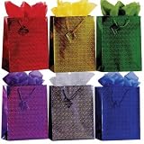 Hologram Wine Gift Bags