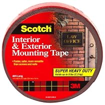 Scotch® Interior/Exterior Mounting Tape 1 in x 450 in
