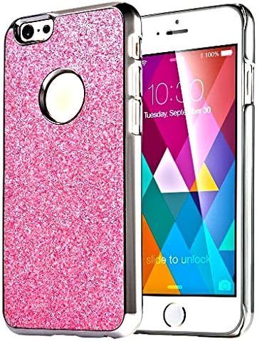 Viynl Tm Luxury Crystal Rhinestone Diamond Bling Hard Case Cover for Iphone 6 Plus (PINK)