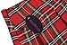 Avidlove Women Schoolgirl Skirt Cosplay Sleepwear Plaid Mini Pleated Dress Red (FBA) M