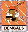 Cincinnati Bengals NFL Triple Woven Jacquard Throw (Baby Series) (36"x46")