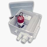 Multi Port Shower Drain System 24v by Rule