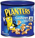 Cheap Planters Cashew Halves and Pieces made with Pure Sea Salt, 46-Ounce Tins (Pack of 2) by Planters