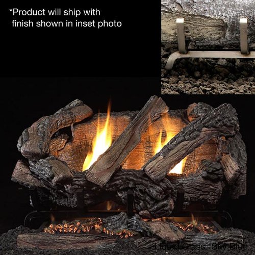 Firegear Revolution EX/SS Outdoor Ventless Burner with Big Horn Gas Log Set, Fuel Type: Natural Gas Firegear Revolution EX/SS Outdoor Ventless Burner with Big Horn Gas Log Set, Fuel Type: Natural Gas