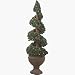 Lighted Spiral Topiary - 4'
