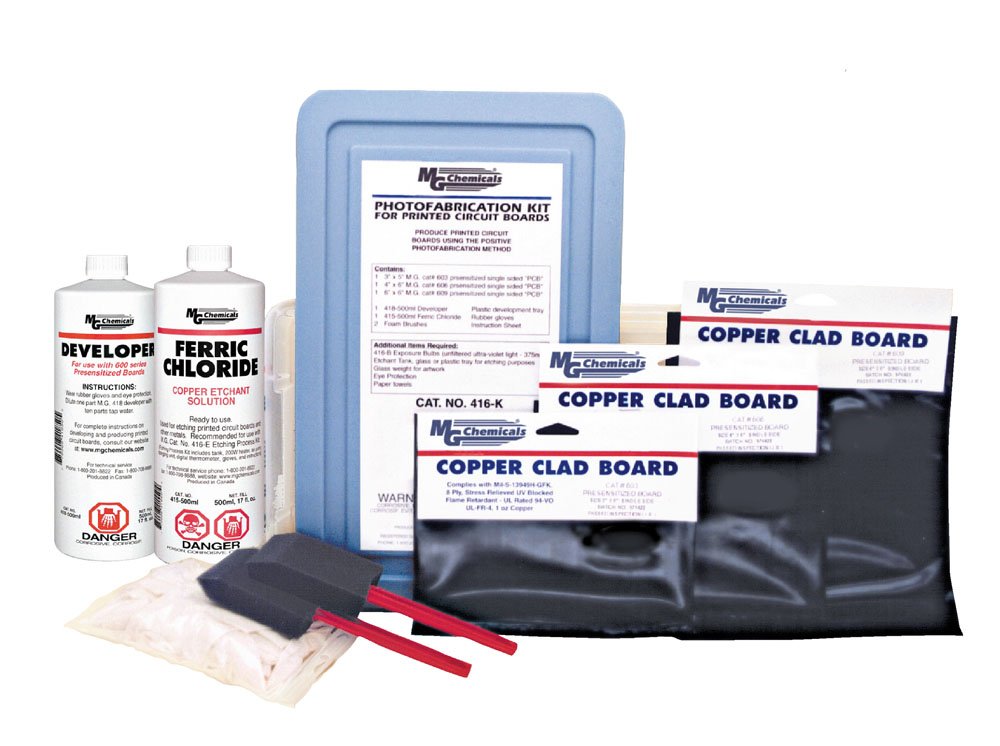 Photofabrication Kit for PCBs: Electronic Components: Amazon.com ... Photofabrication Kit for PCBs: Electronic Components: Amazon.com ...