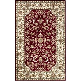 Traditions Rug, 5-footx8-foot, BURGUNDY IVORY by Home Decorators Collection