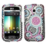 MyBat LG Phoenix / Optimus T Diamante Protector Cover - Bubble