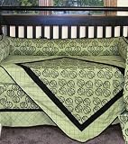 Trend Lab Vintage 4 Piece Crib Set