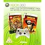 Xbox 360 Wireless Entertainment Pack (includes Xbox 360 Wireless Controller and Two Xbox 360 Games: Lego Indiana Jones, Kung Fu Panda) - Xbox 360 Console Sold Separately