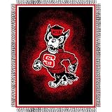 NC State Jacquard Woven Throw Blanket