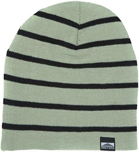 Discrete Clothing Scooba Beanie - Black/Sage Green