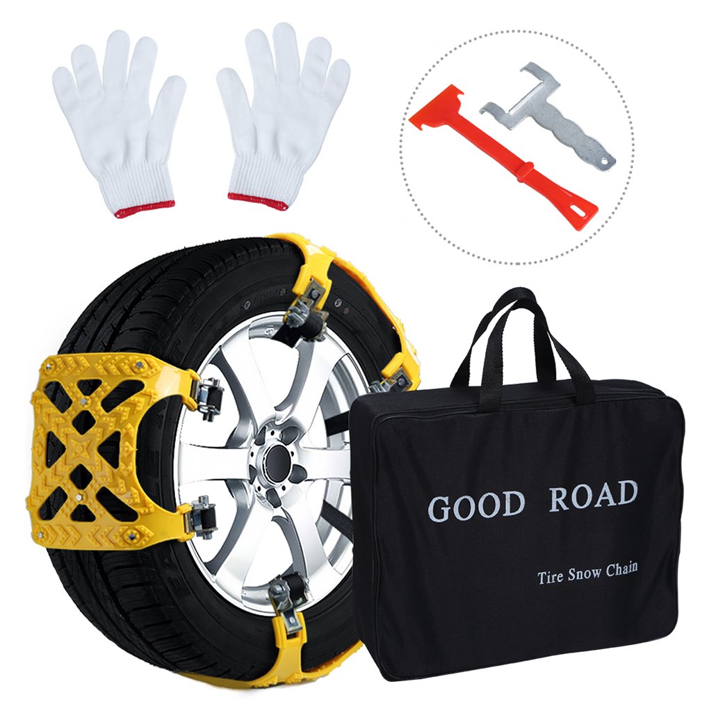[2018 NEWEST VERSION] Snow Chain Snow Tire Chains for Truck/SUV Truck