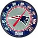 Patriots WinCraft NFL Round Thermometer