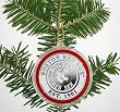 Boston Red Sox Silver Coin Ornament