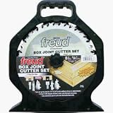 Freud SBOX8 Box Joint Cutter Set, Cuts 1/4-Inch and 3/8-Inch grooves.
