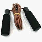 Leather Jump Rope - Foam Handles