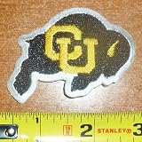 University of Colorado CU Embroidered iron on patch