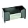 MMF Industries Steel Deposit Ticket Holder, Powder Coated Finish, 10 x 4 x 6 Inches, Black (268067004)