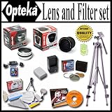 Opteka Ultimate Accessory package For The Canon Powershot G11 G10 Package I ....