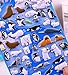ONOR-Tech 4 Sheets Cute Lovely 3D DIY Decorative Adhesive Sticker Tape / Kids Craft Scrapbooking Sticker Set for Diary, Album (Cartoon Animal)