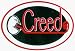 Search : Creed - Oval Logo with Face - Sticker / Decal
