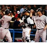 Jason Varitek Boston Red Sox - with Trot - Autographed 16x20 Photograph