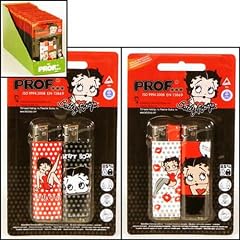 4 St�ck Feuerzeuge "Betty Boop" elektronisch, 4 Modelle (Sparset)