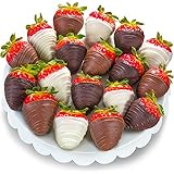 Golden State Fruit 18 Piece Chocolate Covered Strawberries, Berry Bites