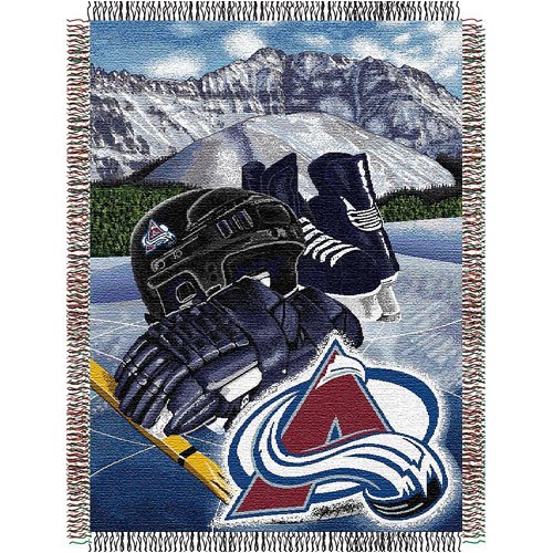 Buy Colorado Avalanche NHL Woven Tapestry Throw Blanket (48x60) by Northwest