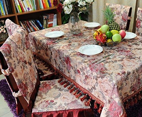 European blossom table cloth fabric/ table/ table-B 140x190cm(55x75inch)