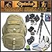Opteka's Traveler's Essentials Kit by Opteka Package Includes Excursion Series C950 Full-Size Waterproof Canvas Backpack, Heavy Duty Tripod, 8GB SD Memory Card and Much More! For Canon EOS 1D, 5D I & II, 7D, 10D, 20D, 30D, 40D & 50D Digital SLR Cameras