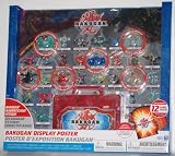 Bakugan Magnetic Activation Poster with 6 Bakugan, 1 Red Bakubox, 6 Metal Gate Cards and 6 Ability Cards. Season 2 New Vestroia