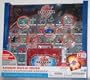 Bakugan Battle Brawlers Display Poster with 6 Bakugans, 12 Cards and Red Carry Case