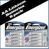 Energizer AA Lithium Batteries 8 pack