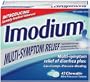 Imodium Multi-Symptom Relief of Diarrhea, Mint, 42-Count Chewable Tablets