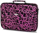 Oliepops Hot Pink Safari Laptop Case fits 15.4; 15.6-17" LIMITED EDITION