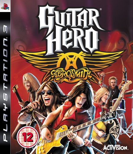 Childrens Toyshop  Video Games : Guitar Hero: Aerosmith - Solus (PS3)
