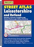 Philip's Street Atlas Leicestershire & Rutland (Philip's Street Atlases)