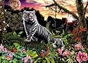 Ravensburger Puzzle - Look And Find White Tigers (1000 pieces)