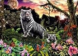Review Ravensburger  / Ravensburger Puzzle - Look And Find White Tigers (1000 pieces)