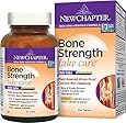 New Chapter Bone Strength Calcium Supplement, Clinical Strength Plant Calcium with Vitamin D3 + Vitamin K2 + Magnesium - 120 ct Slim Tabs