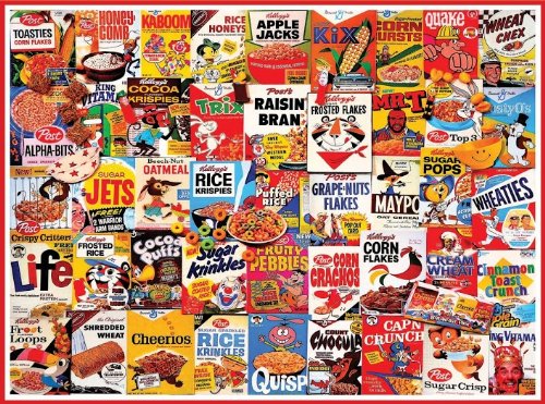 White Mountain Puzzles What's for Breakfast - 500 Piece Jigsaw Puzzle White Mountain Puzzles What's for Breakfast - 500 Piece Jigsaw Puzzle
