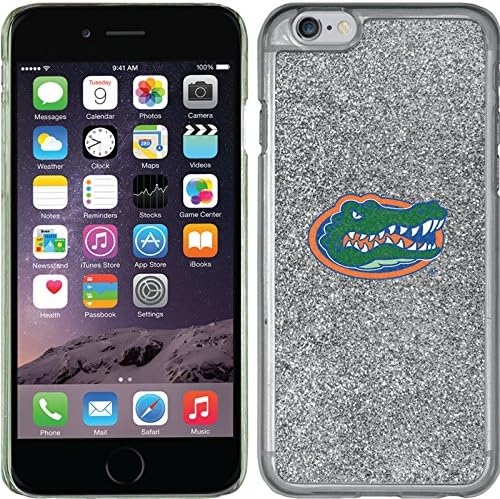 Coveroo Apple iPhone 6/6s Silver Glitter-Bling Thinshield Case with University of Florida Gator Head, Color Design