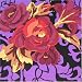 Kaffe Fassett Brokade Floral Crimson
