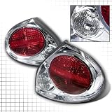 00-03 Nissan Maxima Tail Lights Chrome