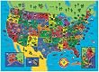 Great American Puzzle Factory Faces and Places The United States of America 100 Piece Puzzle